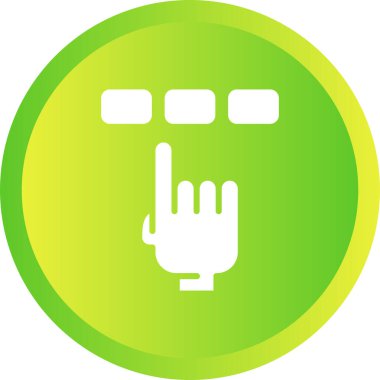 Simge, vektör illüstrasyonu basit tasarımı seç