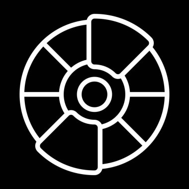 Belge Renk Ağı vektör illüstrasyonu