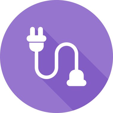 kablo bağlantı simgesi web illüstrasyonu