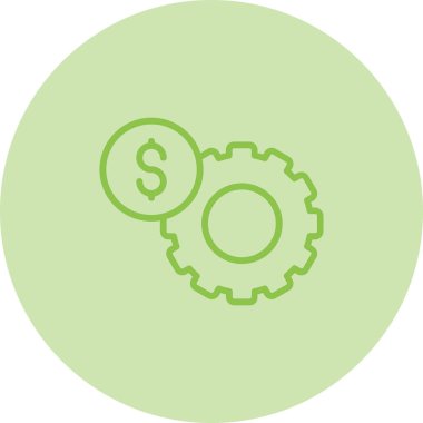  Fiyat Özelleştirme Web simgesi vektör çizimi 