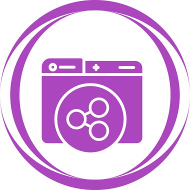 Web simgesini basit bir illüstrasyonla paylaş