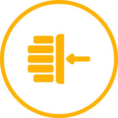 margin web simgesi, vektör illüstrasyon tasarımı 