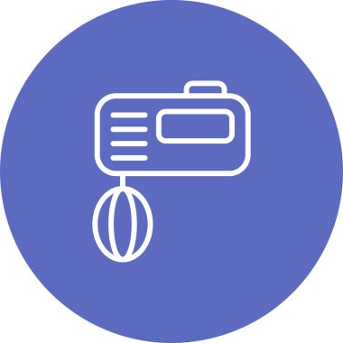 Fıçı mutfak simgesi, vektör illüstrasyonu 