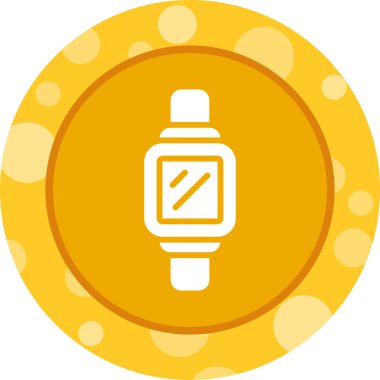 Modern Smartwatch simgesinin vektör çizimi    