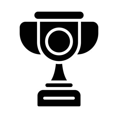 kupa ikonu vektör illüstrasyonu 