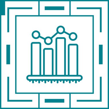 analiz, vektör analiz simgesi resimleme