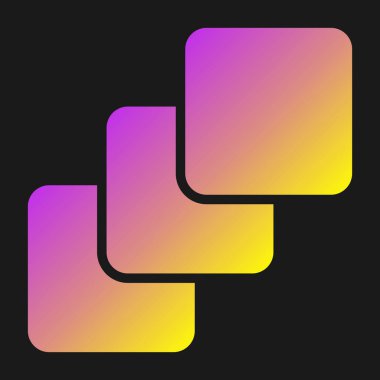 Katman simgesinin web illüstrasyonu