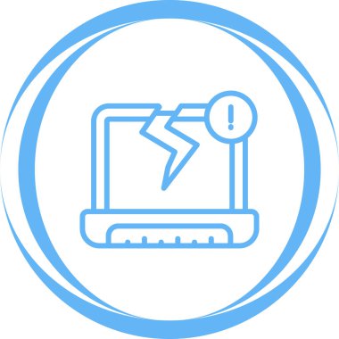 bilgisayar simgesi vektör illüstrasyonu