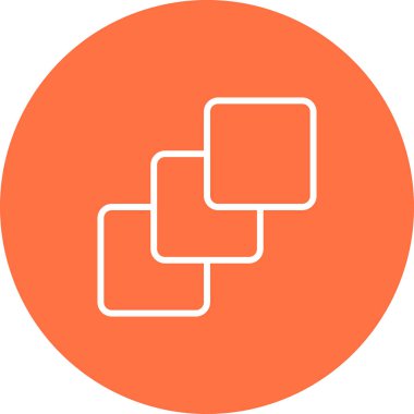 Katman simgesinin web illüstrasyonu