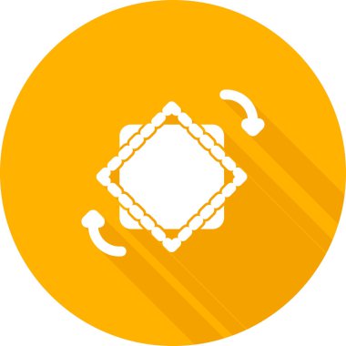 Sembolü çevir. Web simgesi basit tasarım