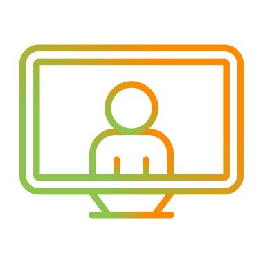 user icon, vector illustration simple design