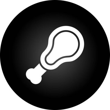 Tavuk ağı simgesi, basit vektör illüstrasyonu