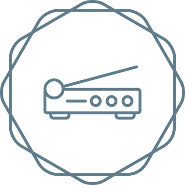 Slayt Tarayıcı web simgesi, vektör illüstrasyonu