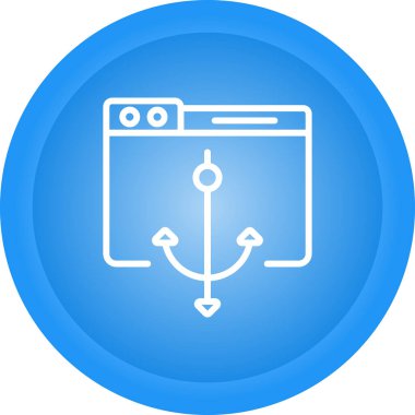 Web sitesi İnşa Simgesi. Web Geliştirme Kodlama Çizgi Çizgisi Mühendislik Uygulamaları ve Web Siteleri için Sanat Vektörü Simgesi