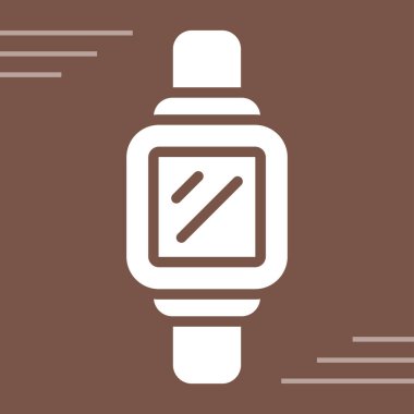 Modern Smartwatch simgesinin vektör çizimi    