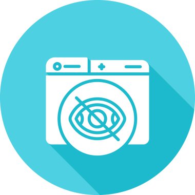 Özel. Web simgesi basit illüstrasyon