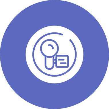 Video Kamera Çemberi Simgesi, vektör illüstrasyonu  