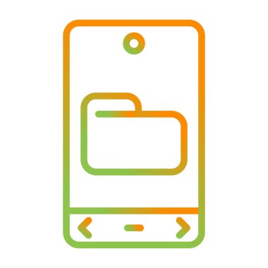 dizin web simgesi, basit vektör illüstrasyonu