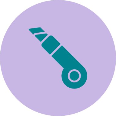 Cıvata kesici. modern simge web basit illüstrasyon