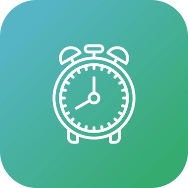 Alarm saati web simgesi çizimi