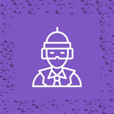 Hırsızlık simgesinin vektör illüstrasyonu