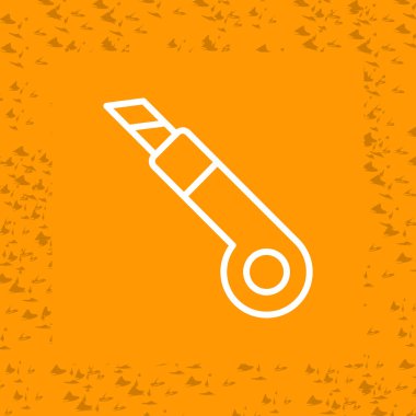 Cıvata kesici. modern simge web basit illüstrasyon