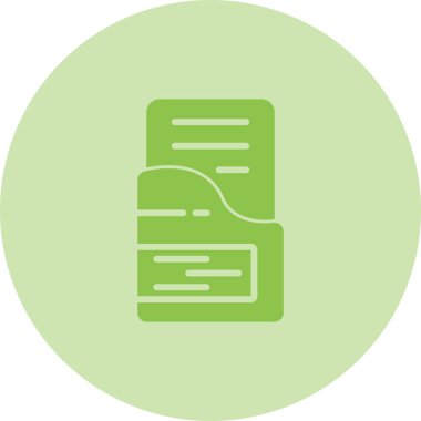 Web, vektör illüstrasyonu için davet simgesi