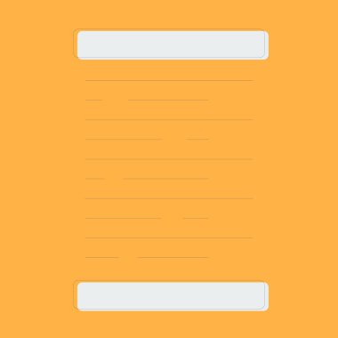 Web ve mobil için sol hizalama simgesi, vektör illüstrasyonu