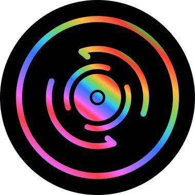  Spinner web icon vector illustration 