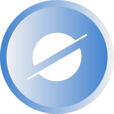 Yıldız modern simgesinin vektör illüstrasyonu. Stellar, herhangi bir para birimi çifti arasında işlem yapılmasını sağlayan bir kripto para birimi protokolüdür..