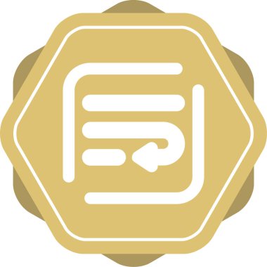 ok web simgesi, vektör illüstrasyonlu dosya