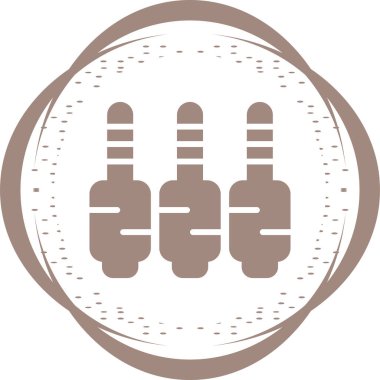 Jack kablo kutsal kişilerin resmi, vektör çizim