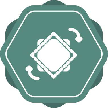 Sembolü çevir. Web simgesi basit tasarım