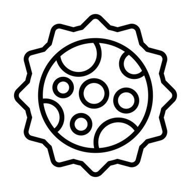 Tutulma. Web simgesi basit tasarım