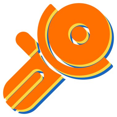 Kahve değirmeni kutsal kişilerin resmi, vektör çizim