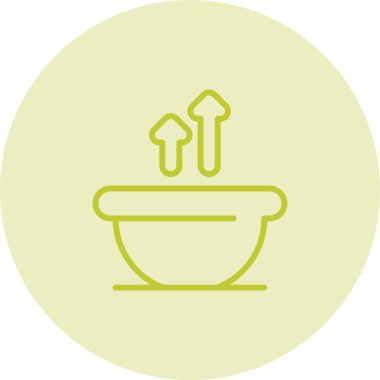 Çorba. Web simgesi basit tasarım