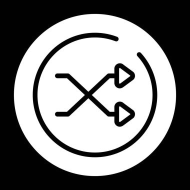 Web simgesi vektör illüstrasyonunu karıştır