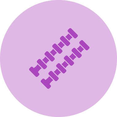 Bambu, ağ basit illüstrasyon