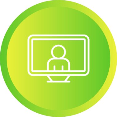 user icon, vector illustration simple design