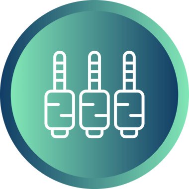 Jack kablo kutsal kişilerin resmi, vektör çizim