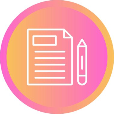 Düzenleyici Uyum simgesinin vektör illüstrasyonu