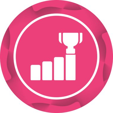 kupa simgesi, web basit illüstrasyon