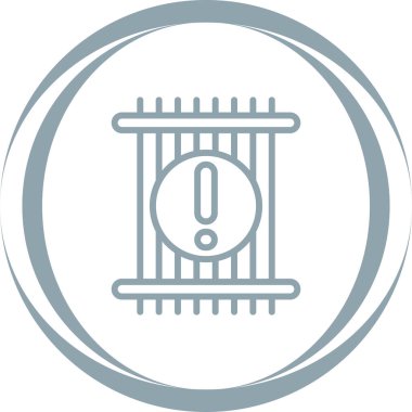 tel işaretleyici, modern simge vektör illüstrasyonu