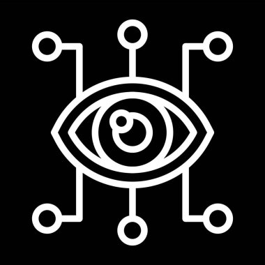 Görsel hiyerarşi. Web simgesi basit illüstrasyon 