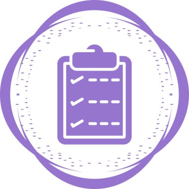 İşaretler listesi olan pano, biz bildirim