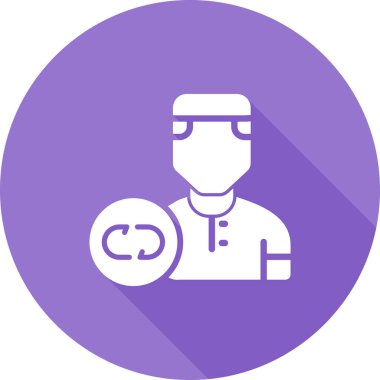 user icon, vector illustration simple design