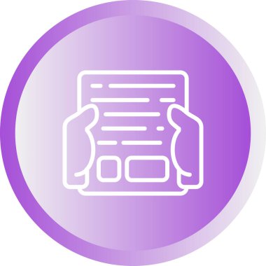 kitap web simgesi basit illüstrasyon, vektör illüstrasyonu