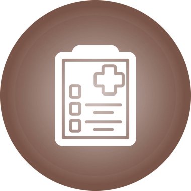 belge simgesi, vektör illüstrasyonu basit tasarım