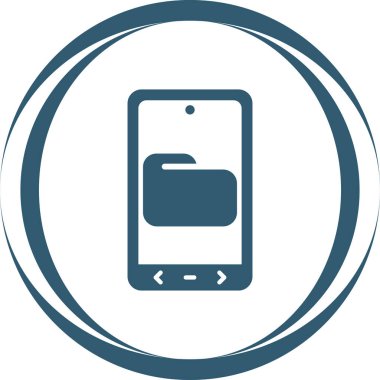 dizin web simgesi, basit vektör illüstrasyonu