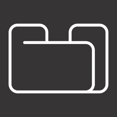 dizin simgesi, vektör illüstrasyonu basit tasarım